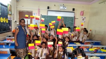 MES School Kannada Rajyotsava 2019