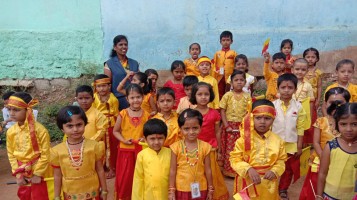 MES English School Kannada Rajyotsava 2019